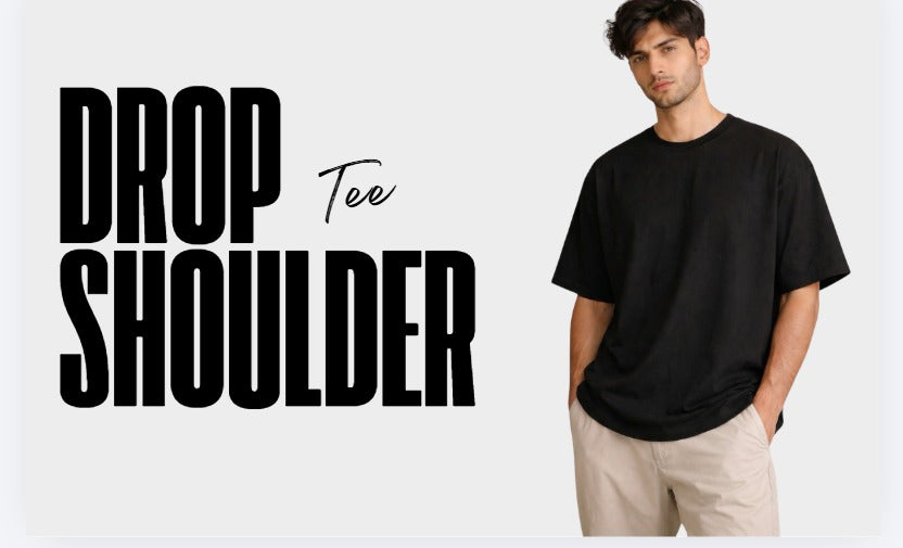 Why Drop Shoulder T-shirts are the Best Choice for Comfort Lovers
