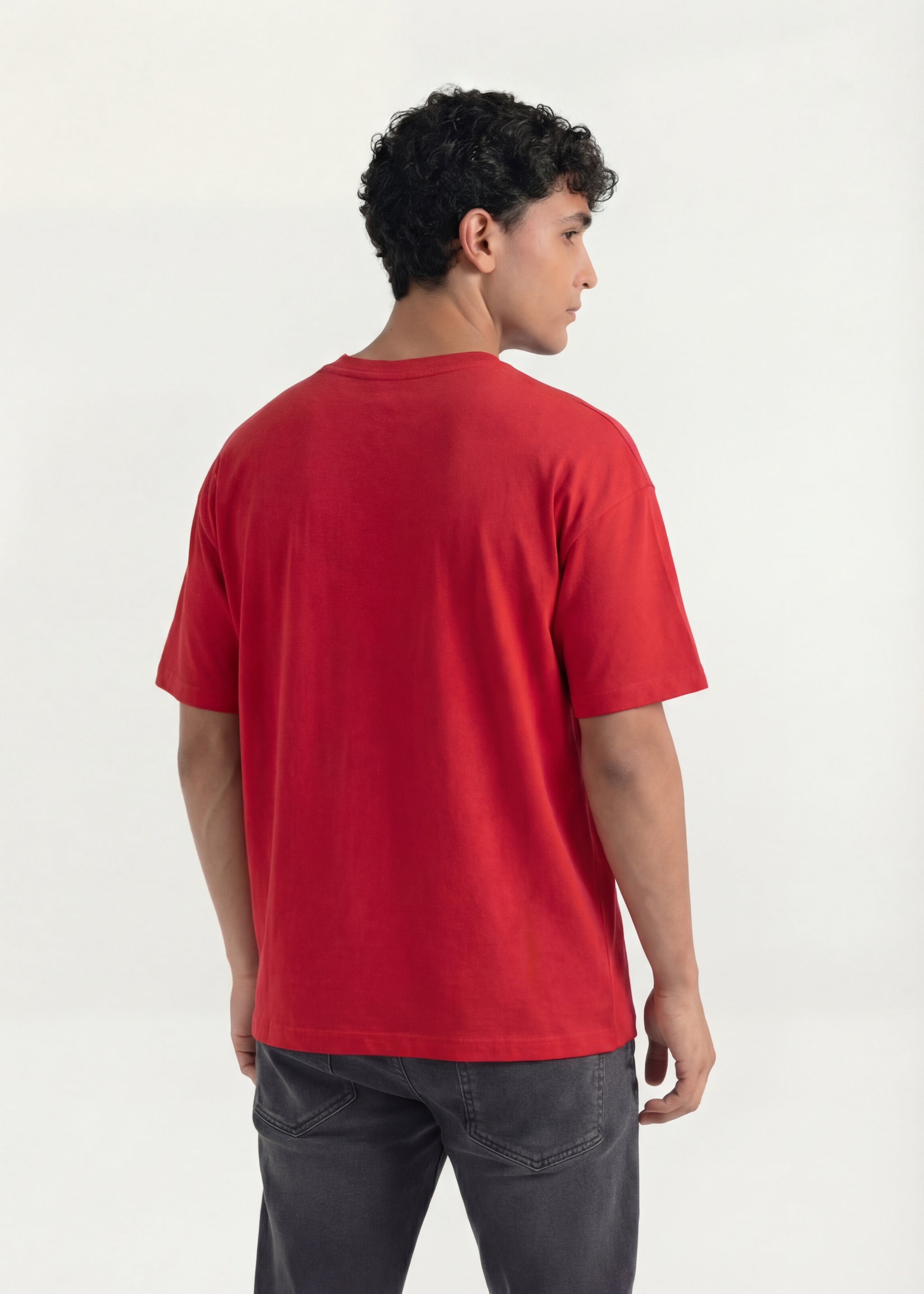 Red Stripe Logo Graphic T-Shirt