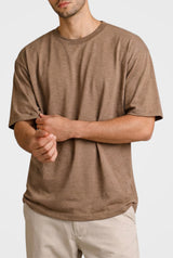 Brown Crew Neck T-Shirt