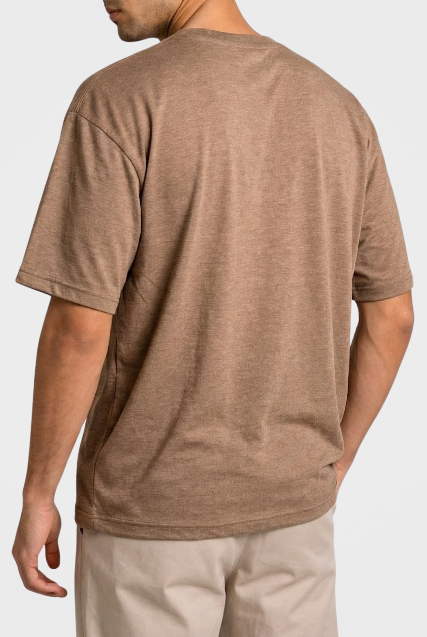Brown Crew Neck T-Shirt