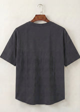 Grey Box Logo Crew Neck T-Shirt