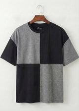 Monochrome Axis Panel T-Shirt