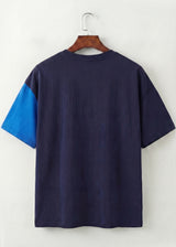 Cobalt Divide Panel T-Shirt