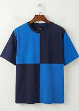 Cobalt Divide Panel T-Shirt