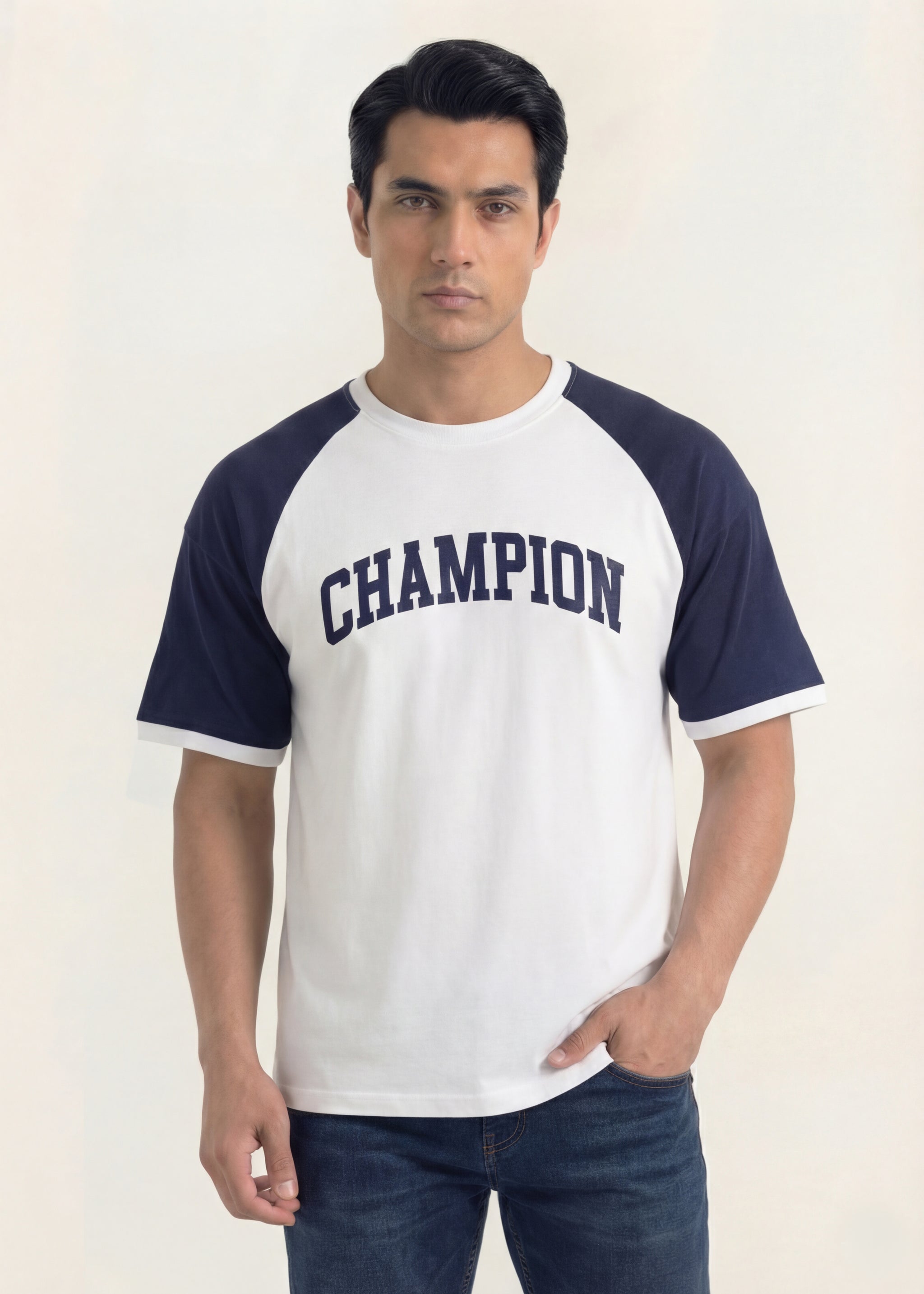 Varsity Arch Raglan T-Shirt