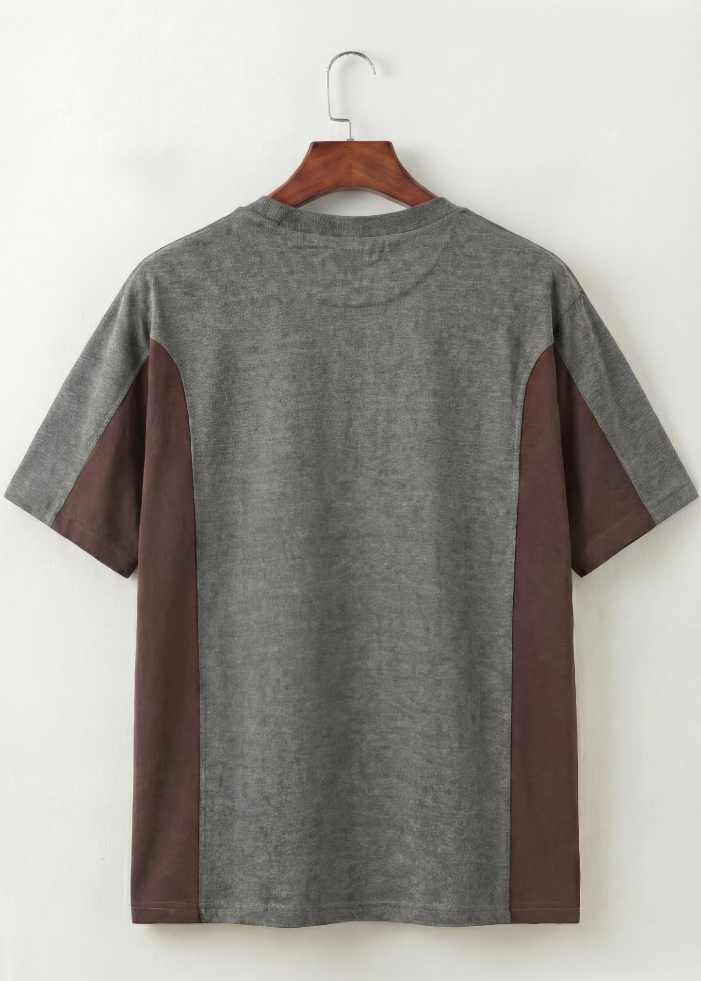 Paris Graphic Panel Tee (Grey & Brown)
