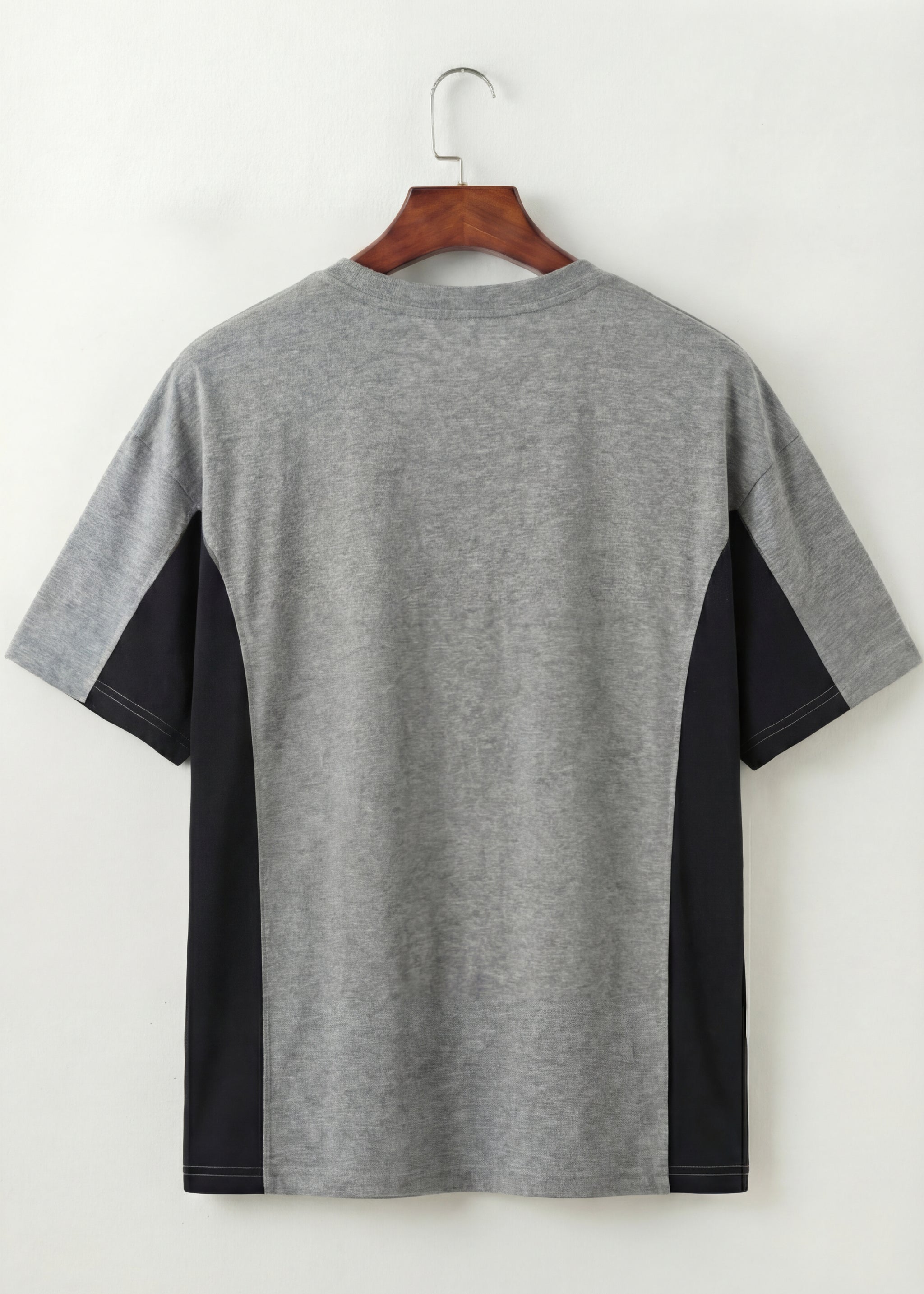 Paris Graphic Panel Tee (Grey & Black)