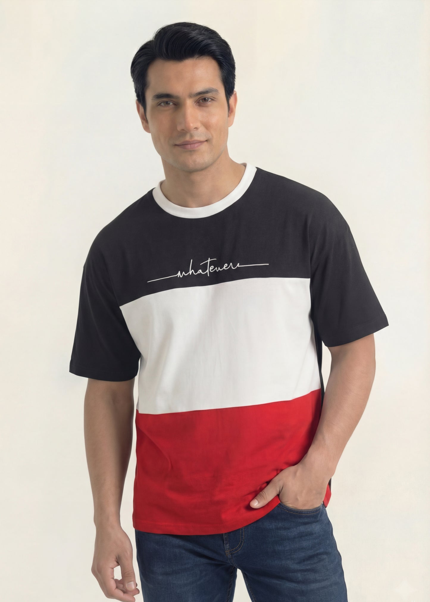 Printed Crew Neck T-Shirt