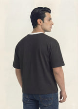 Midnight Mocha Colorblock Script T-Shirt