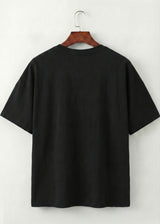 Black Stripe Logo Graphic T-Shirt
