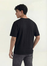 Black Stripe Logo Graphic T-Shirt