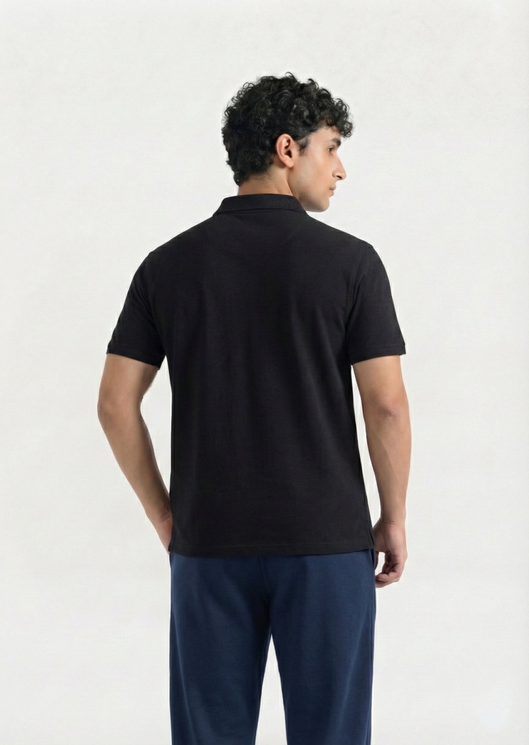 Classic Black Polo Shirt