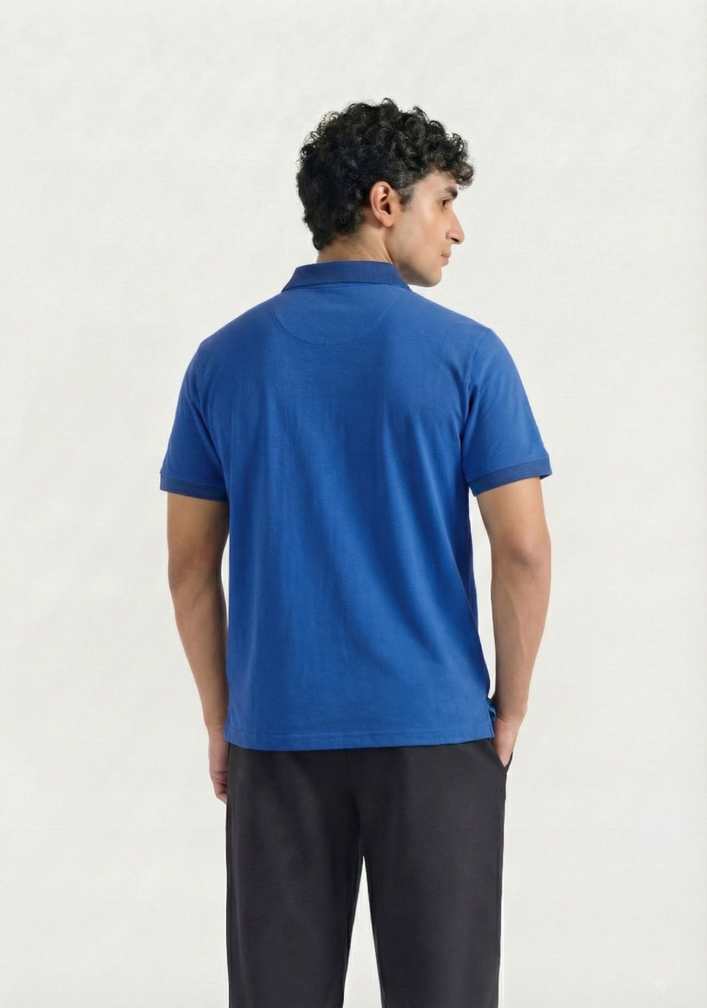 Classic Royal-Blue Polo Shirt