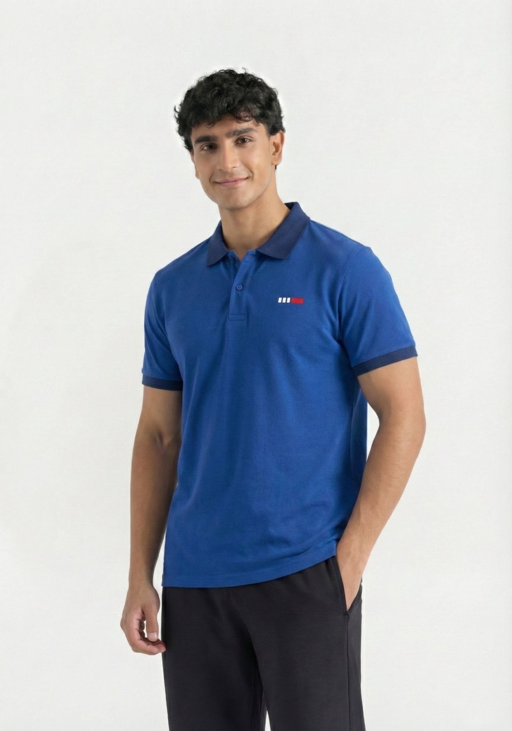 Classic Royal-Blue Polo Shirt