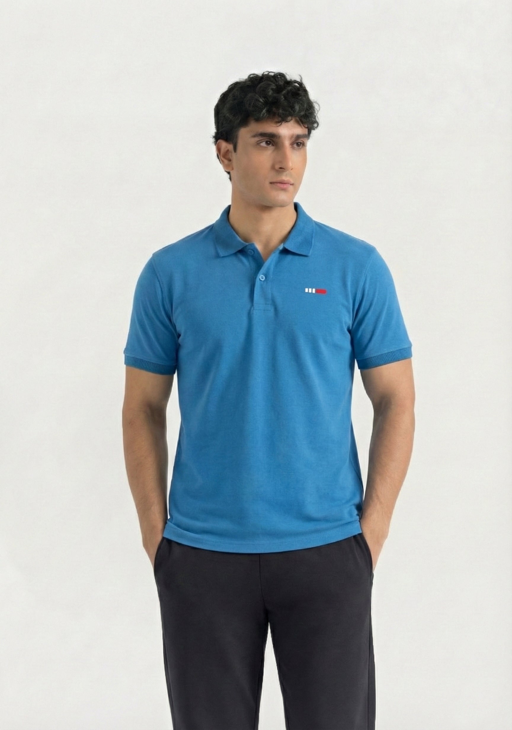 Classic Blue Polo Shirt