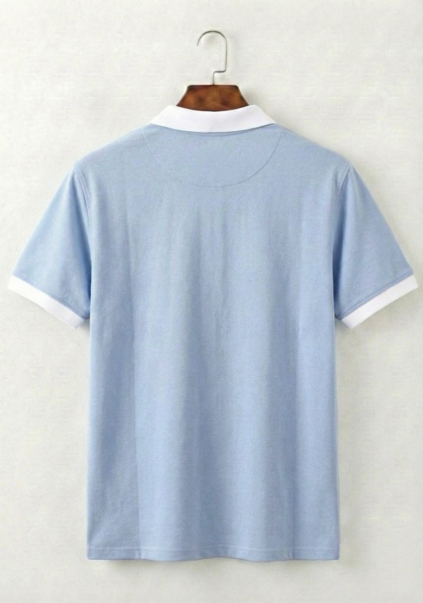 Classic Frosted Blue Polo Shirt