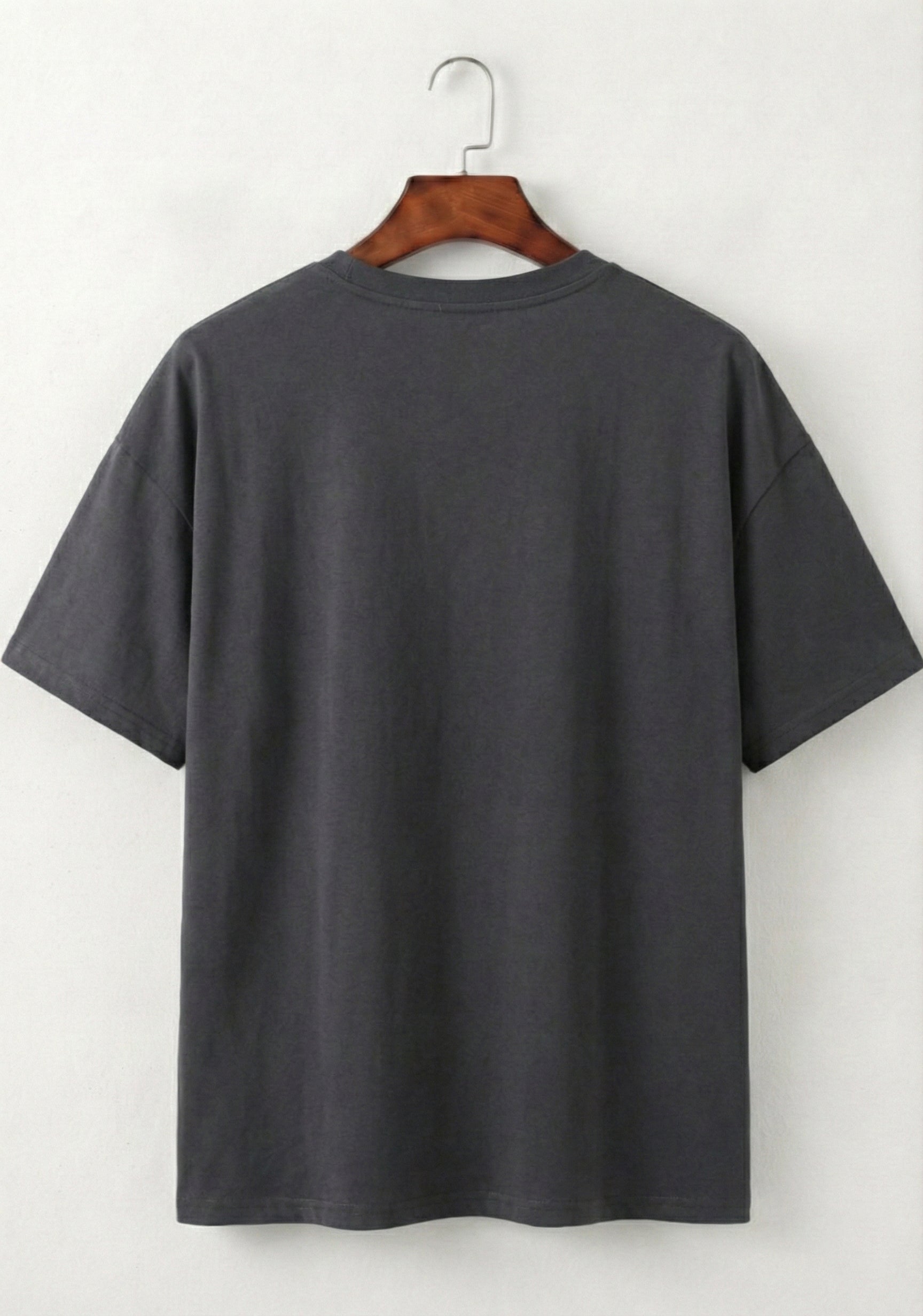 Grey Stripe Logo Graphic T-Shirt
