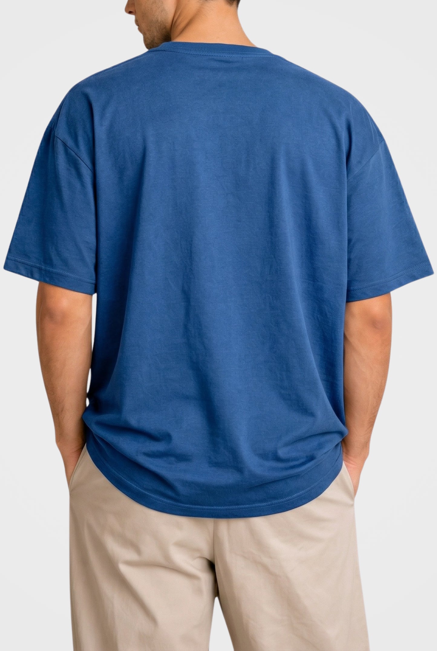 Blue Crew Neck T-Shirt