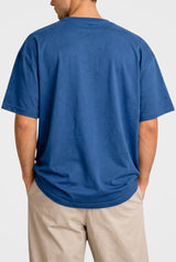 Blue Crew Neck T-Shirt