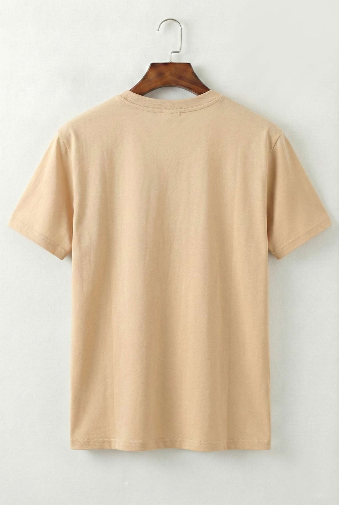 Printed Crew Neck Bench T-Shirt For Men | Beige
