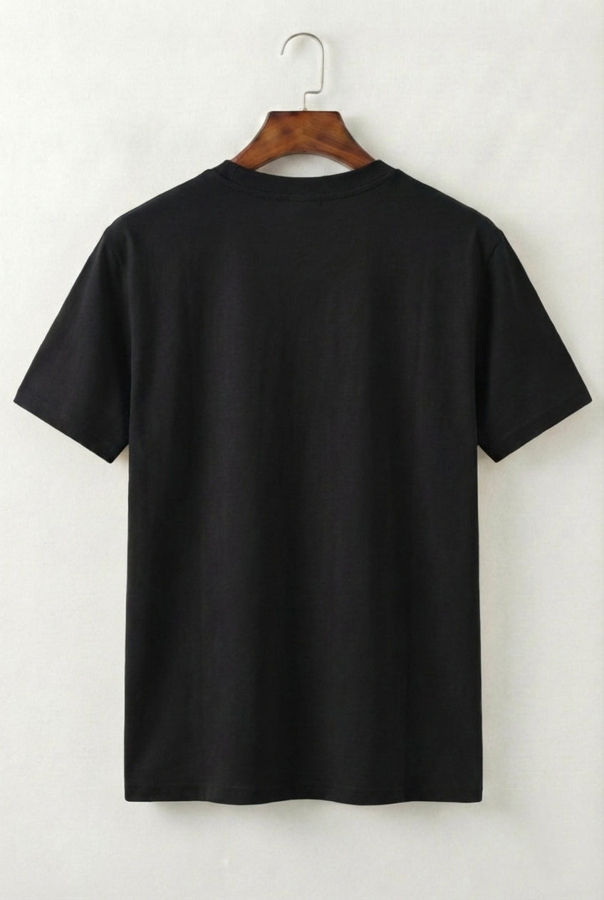 Logo Crew Neck T-Shirt (Black)