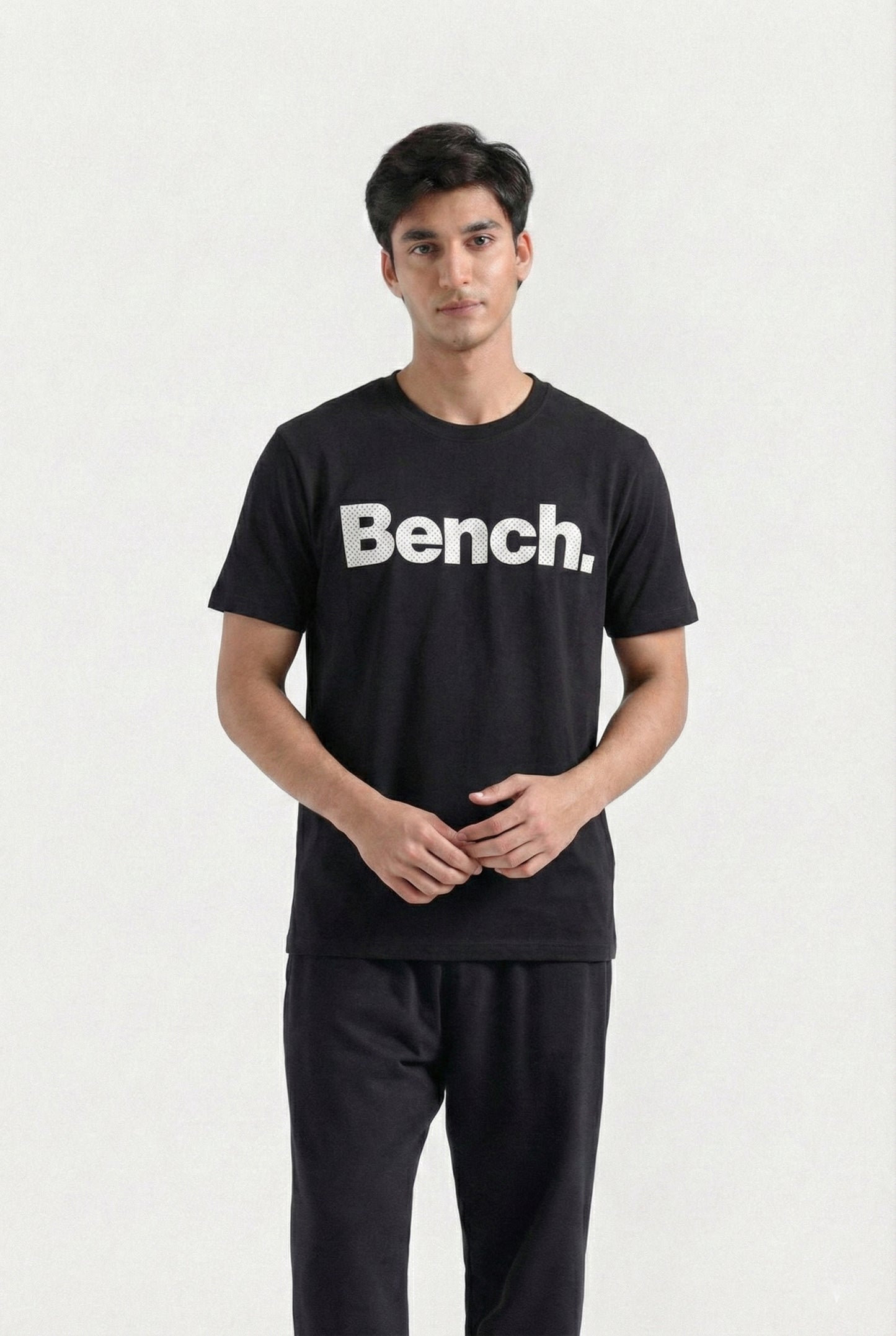 Logo Crew Neck T-Shirt (Black)