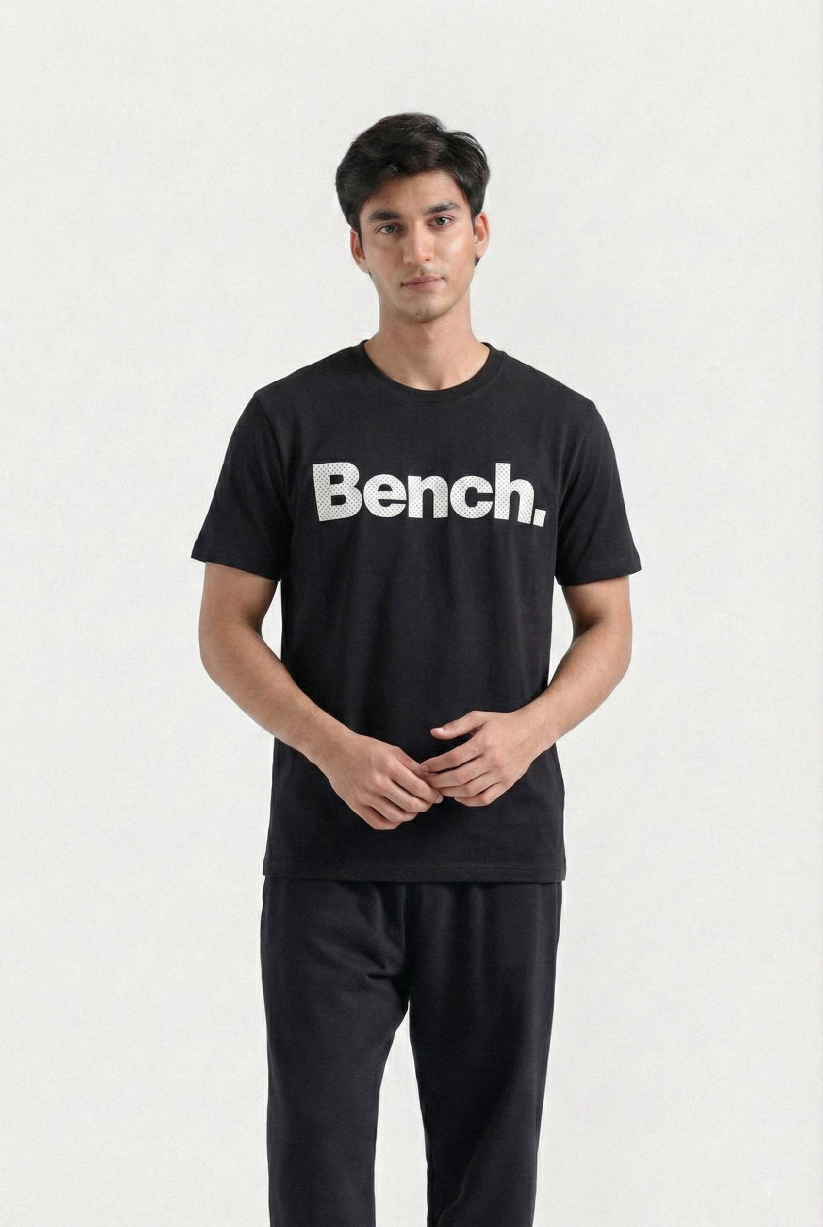 Logo Crew Neck T-Shirt (Black)
