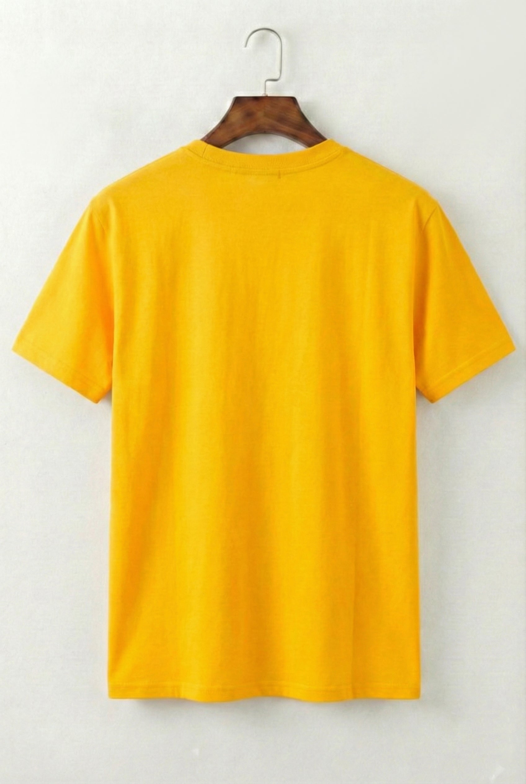 Logo Crew Neck T-Shirt (Yellow)