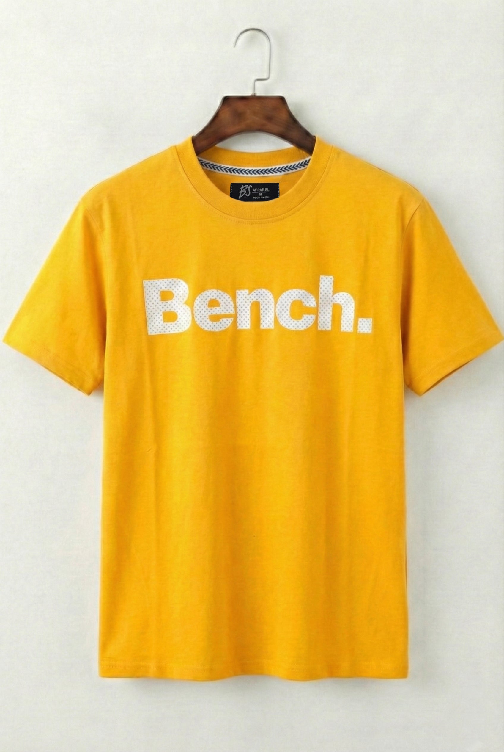 Logo Crew Neck T-Shirt (Yellow)
