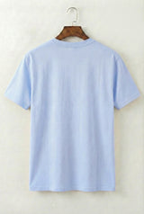 Printed Crew Neck T-Shirt