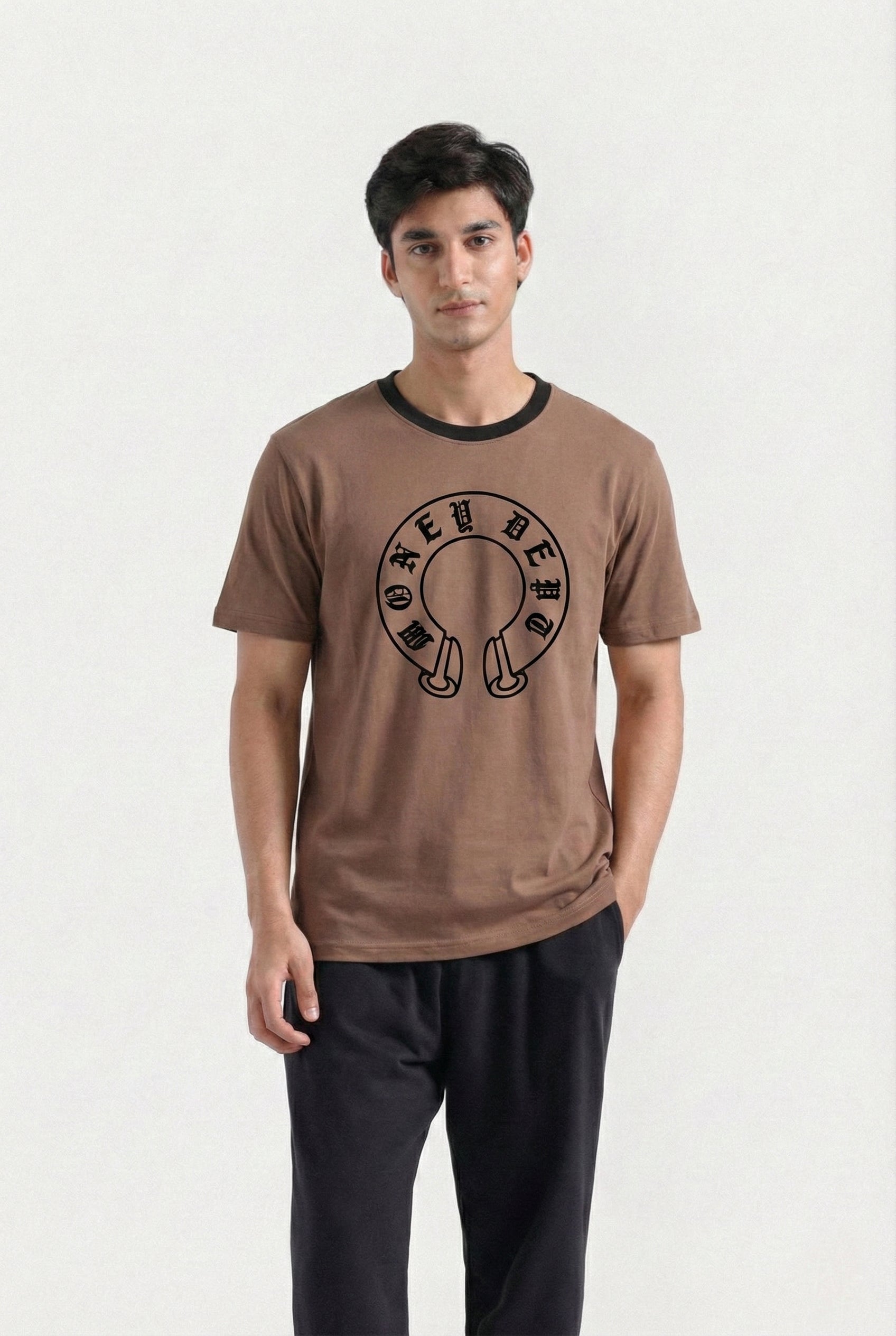 Graphic T-Shirt (Brown)