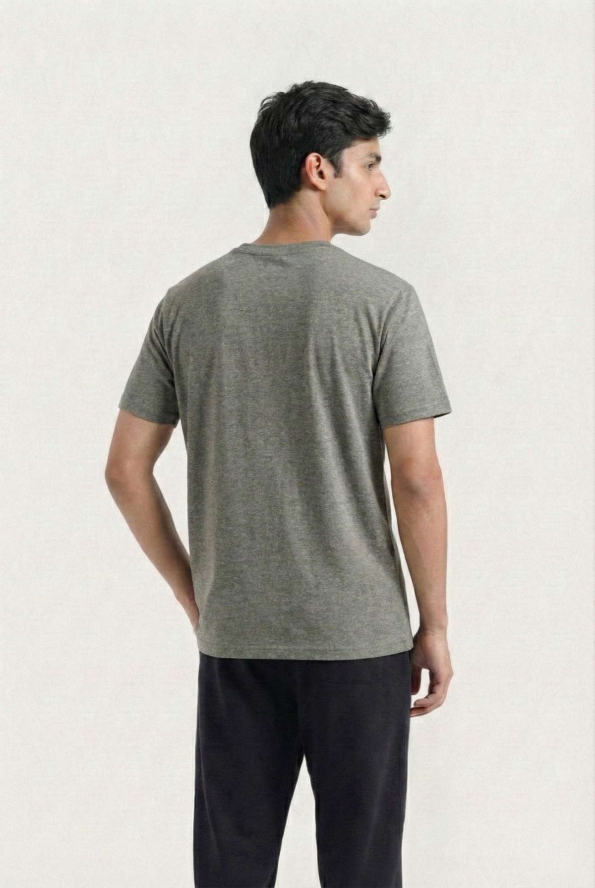 Regular Logo T-Shirt (Light Gray)