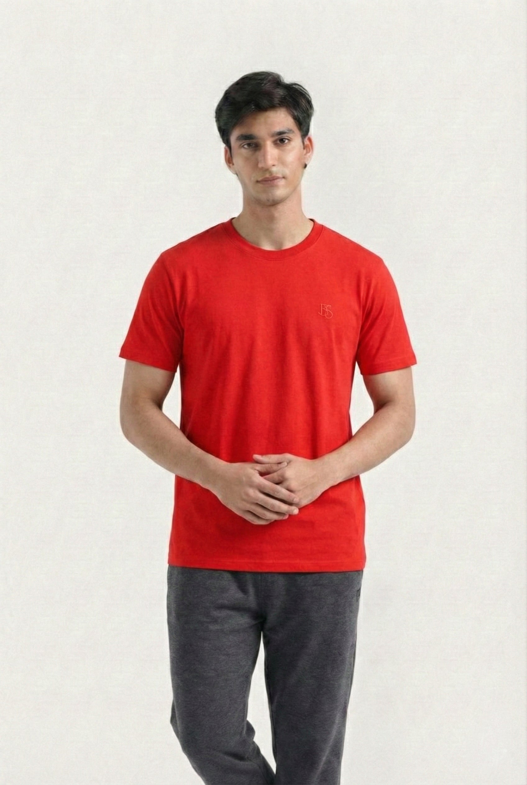 Basic Logo T-Shirt (Red)