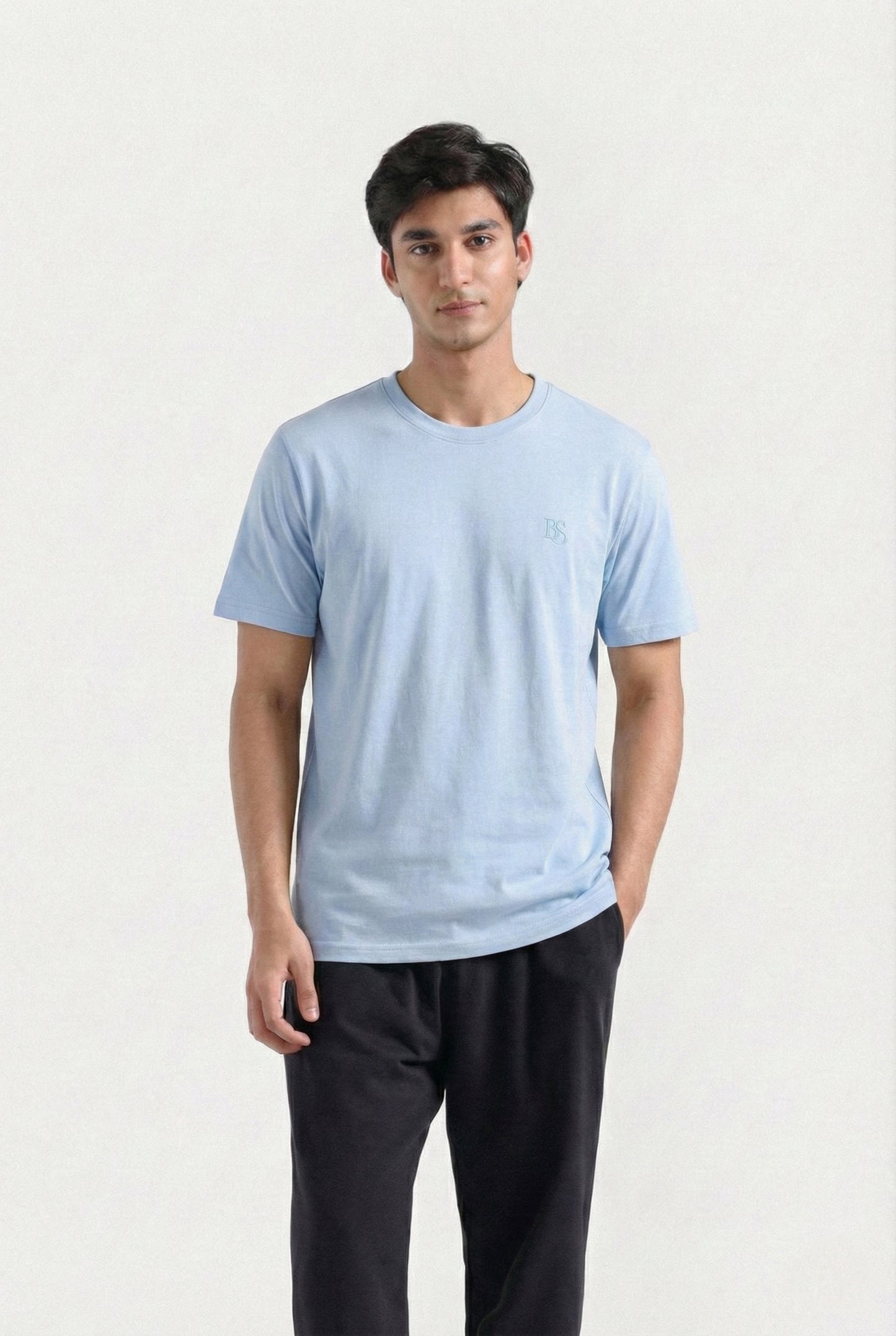 Basic Logo T-Shirt (Sky Blue)