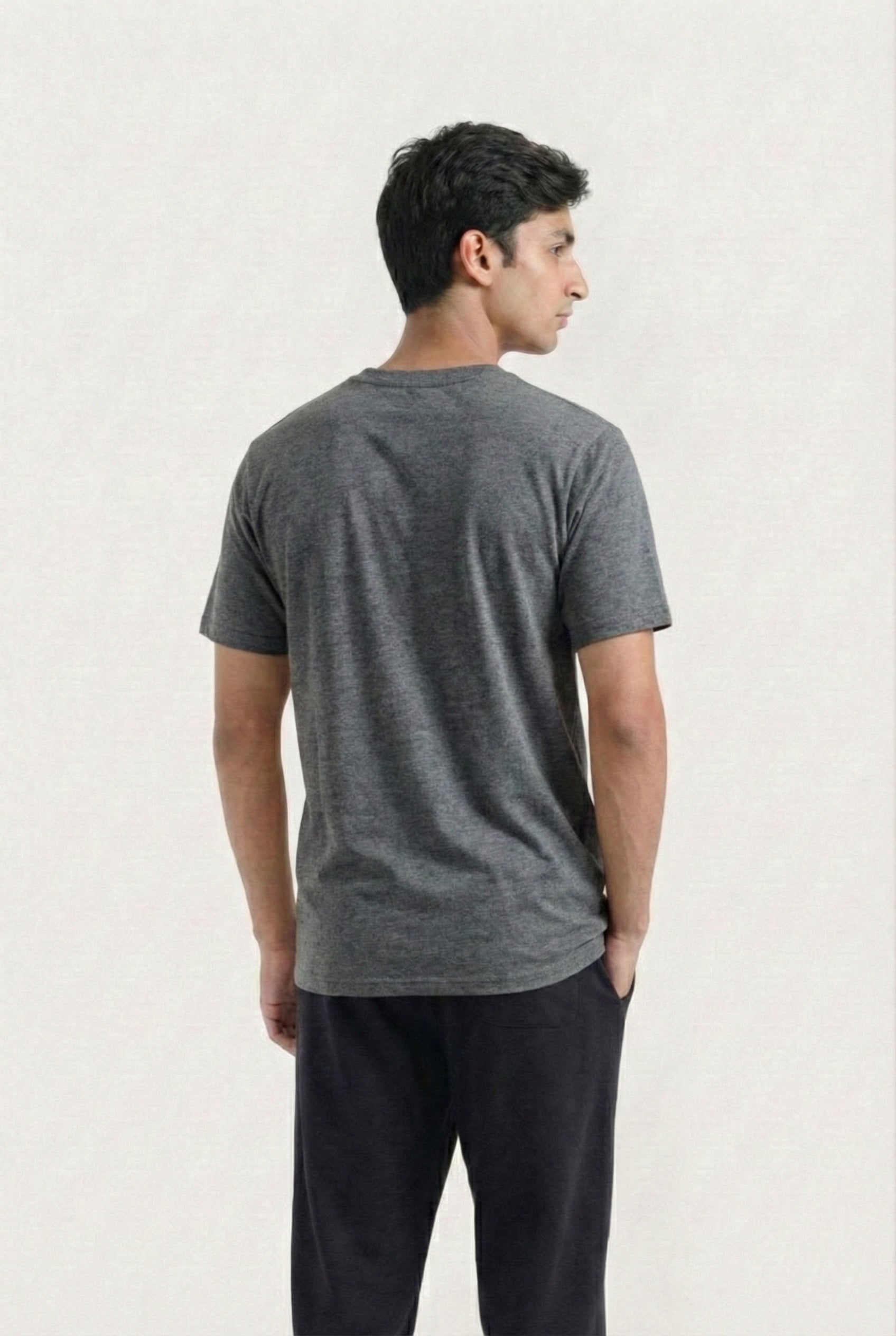 Basic Logo T-Shirt (Charcoal)