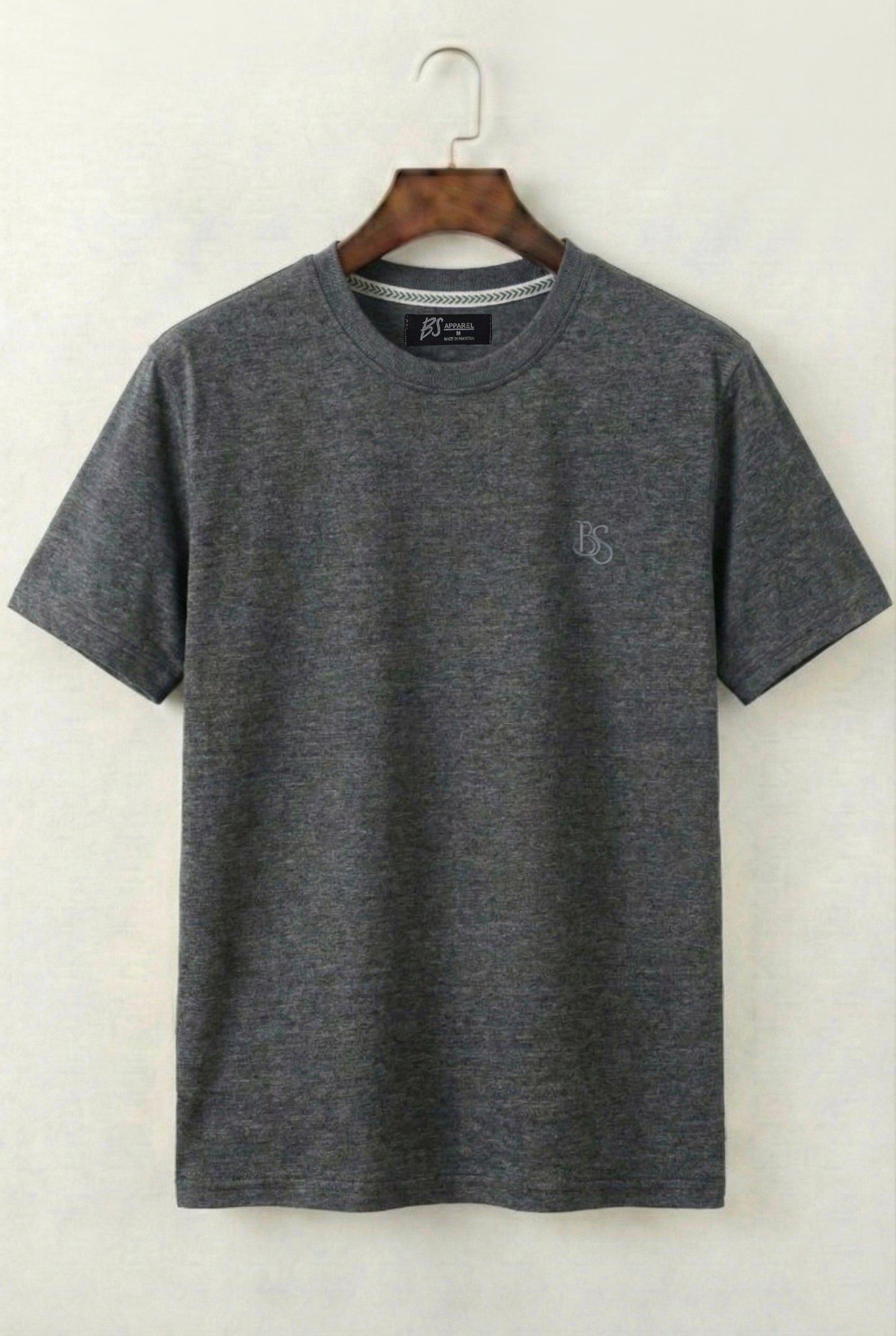 Basic Logo T-Shirt (Charcoal)