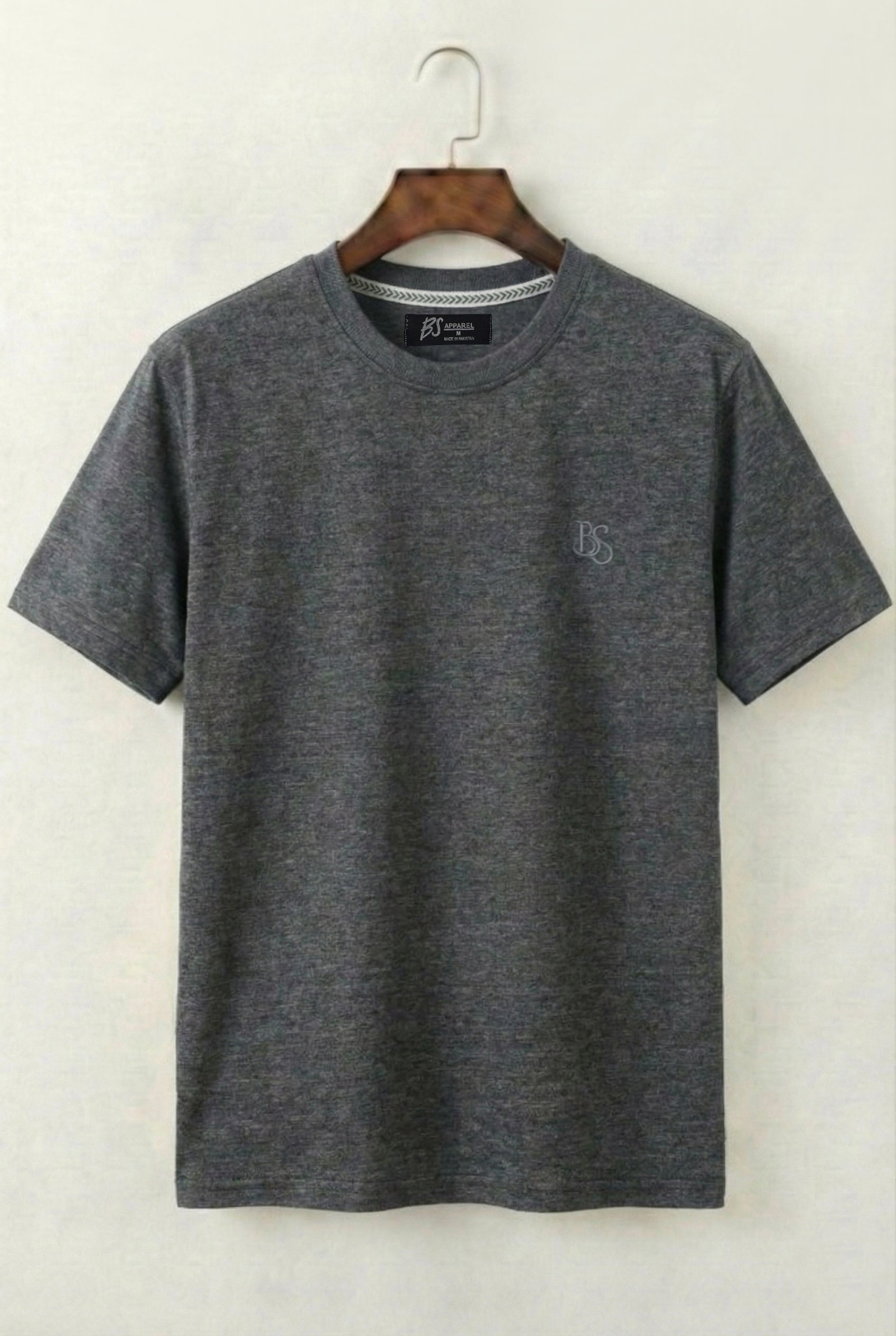 Basic Logo T-Shirt (Charcoal)