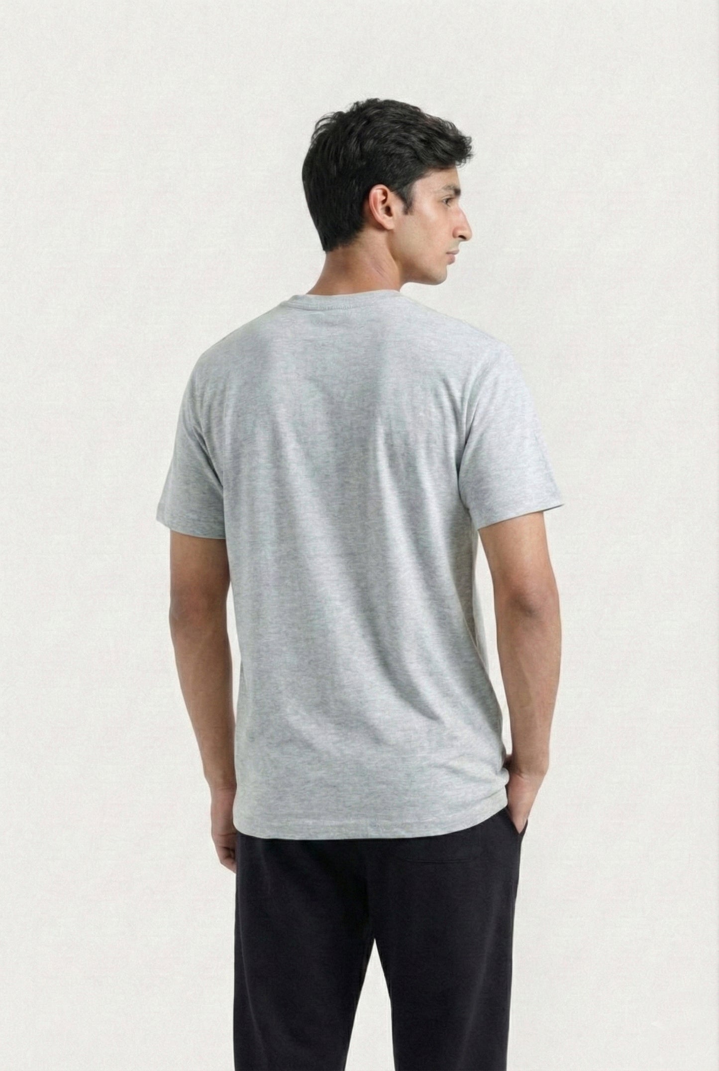 Basic Logo T-Shirt (Heather Grey)