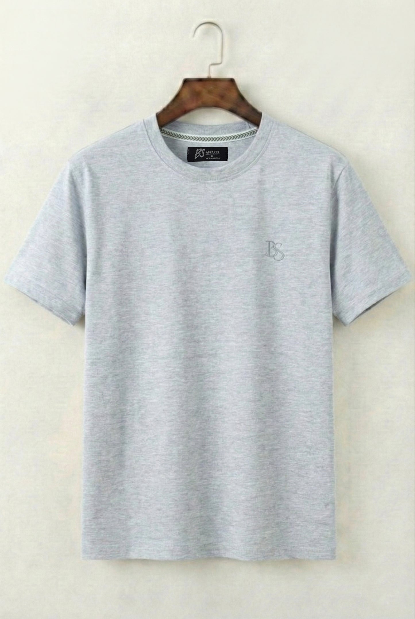 Basic Logo T-Shirt (Heather Grey)