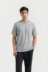 Basic Logo T-Shirt (Heather Grey)