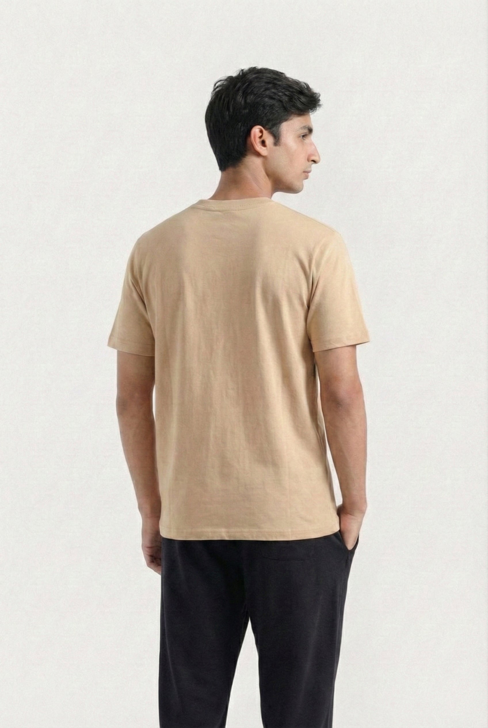 Basic Logo T-Shirt (Camel)