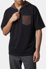 Noir Drift Hooded Tee