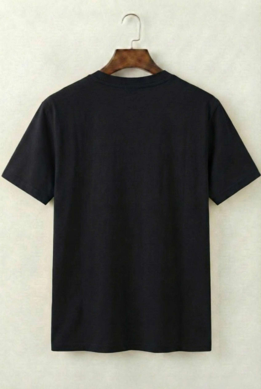 Printed Crew Neck T-Shirt For Men | Black