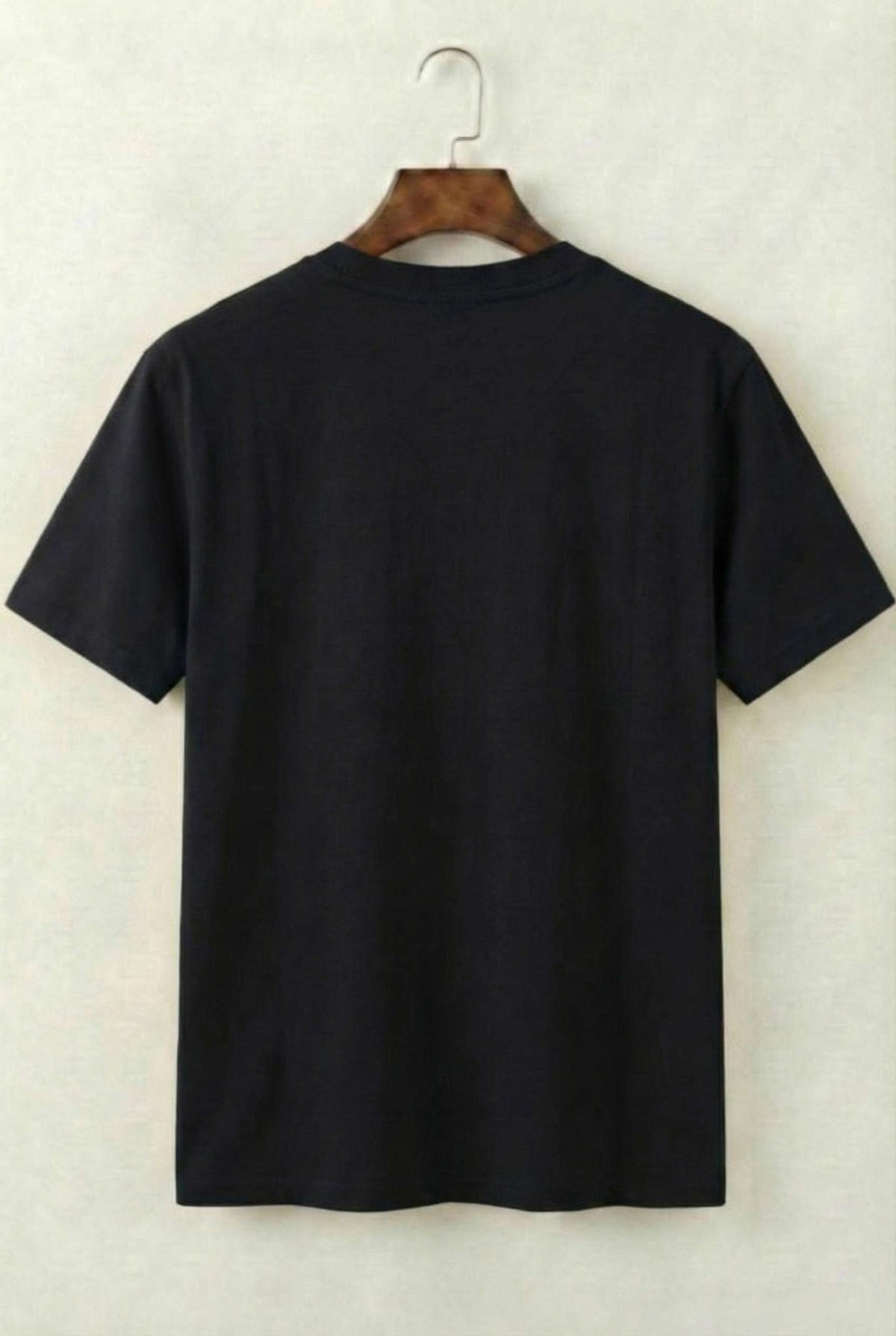 Printed Crew Neck T-Shirt For Men | Black