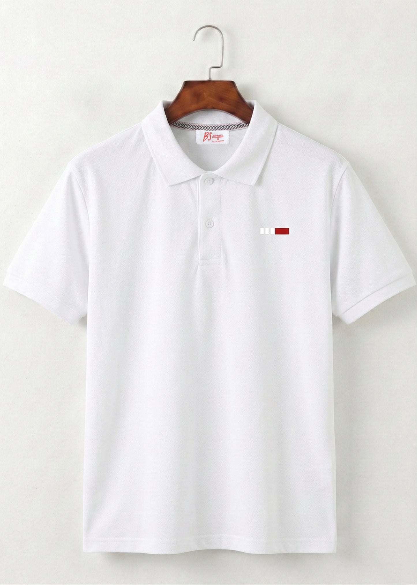 Classic White Polo Shirt