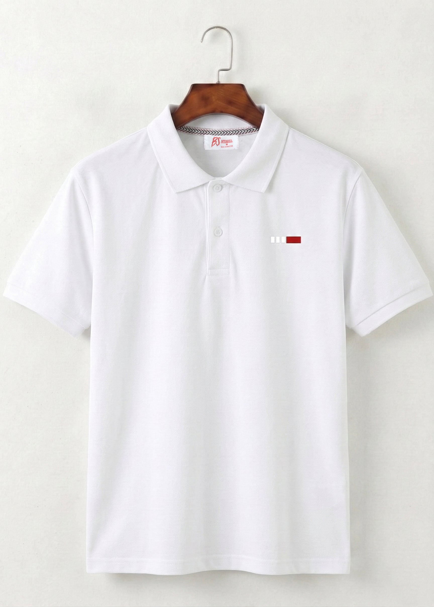 Classic White Polo Shirt