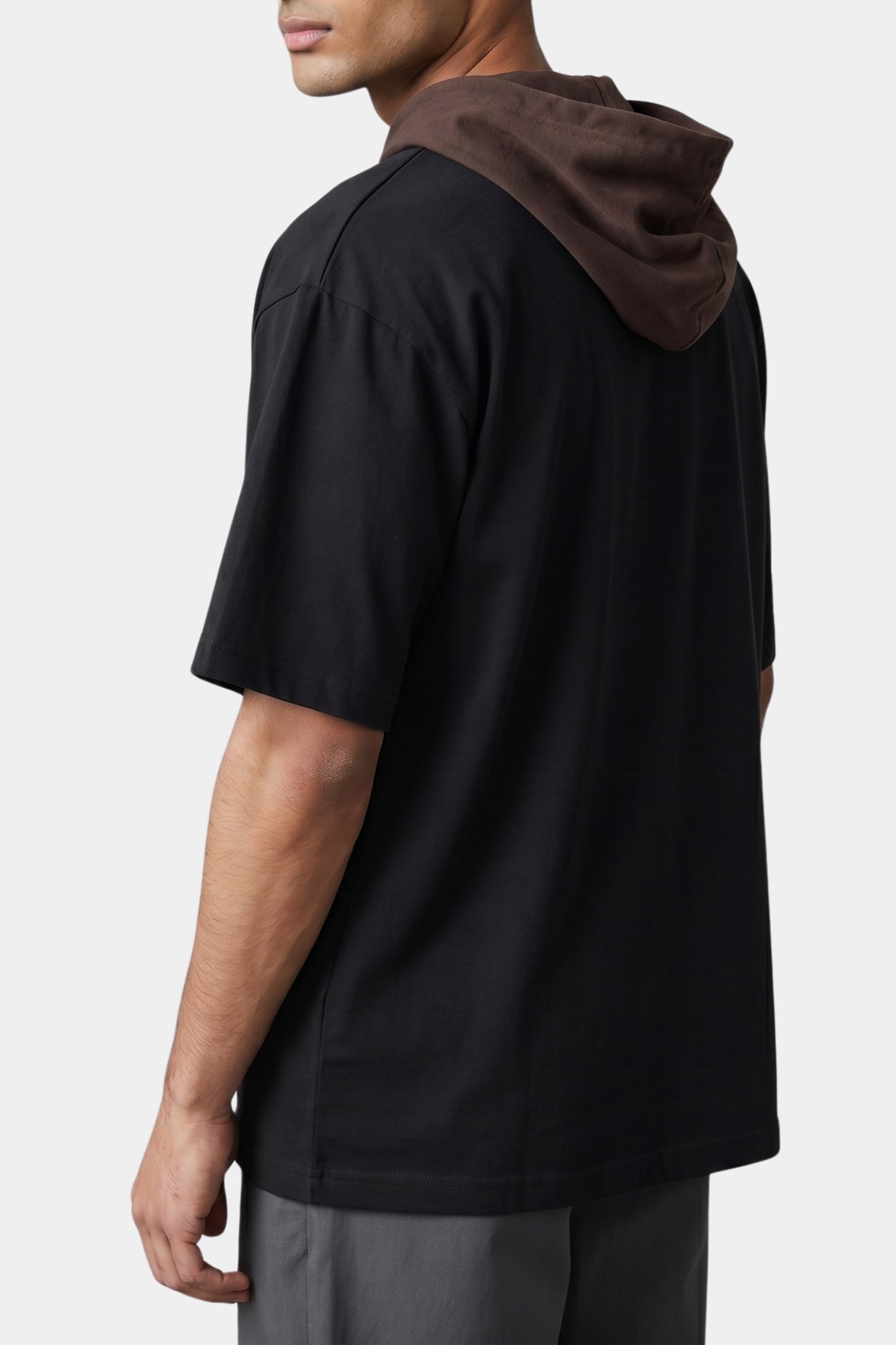 Noir Drift Hooded Tee