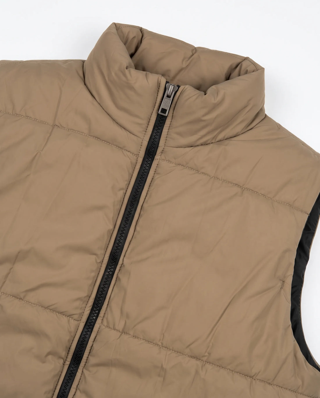 Puffer Jacket Sleeveless Beige | Men Winter Collection