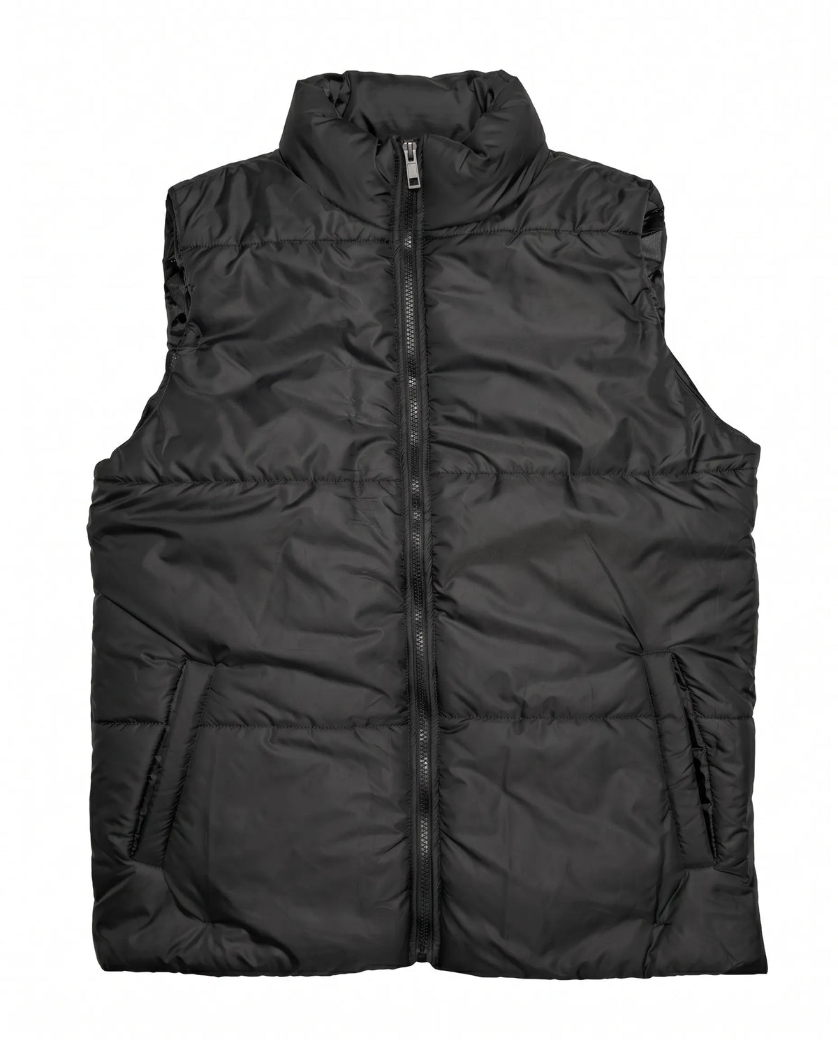Puffer Jacket Sleeveless Black | Men Winter Collection