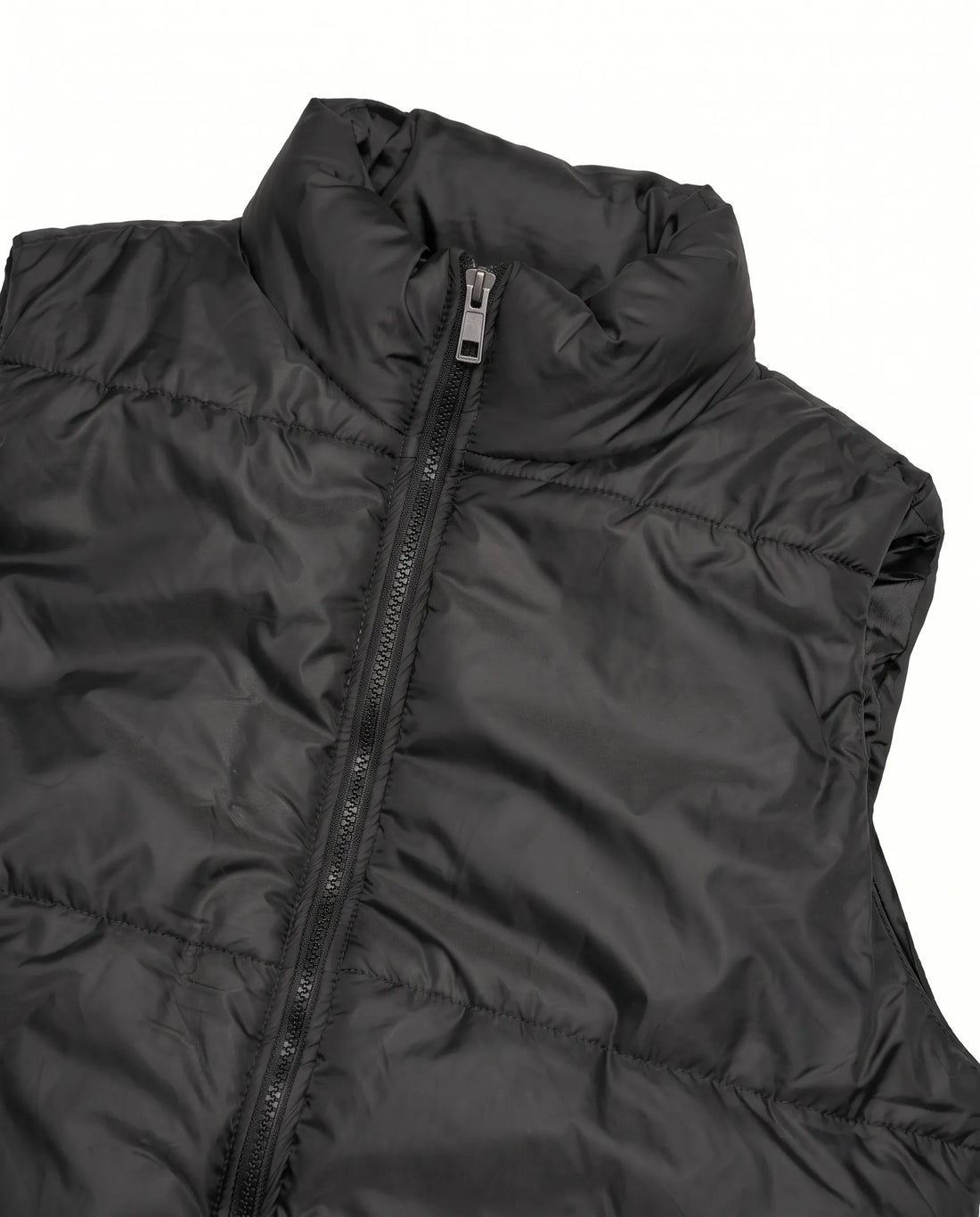 Puffer Jacket Sleeveless Black | Men Winter Collection